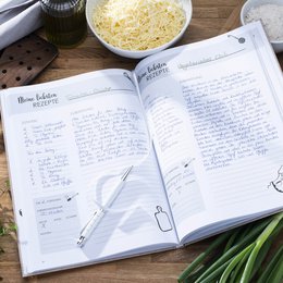Rezeptbuch zum Selberschreiben A4