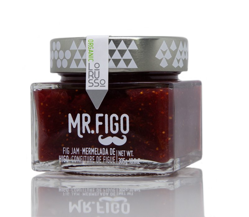Confettura di fichi gourmet biologica con 85% di frutta - 305g