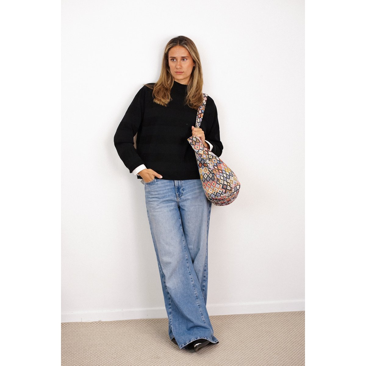 Large Shopper with zipper ORE