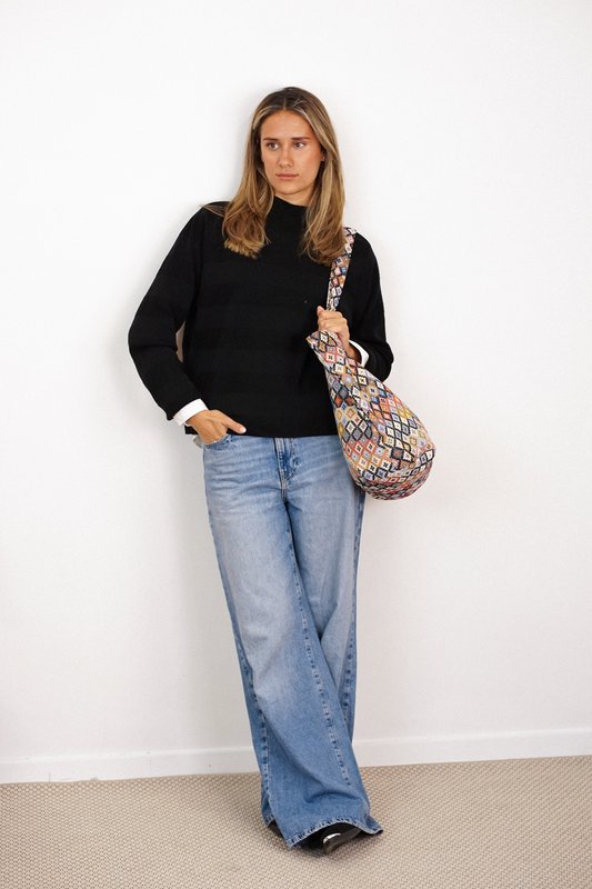 Large Shopper with zipper ORE