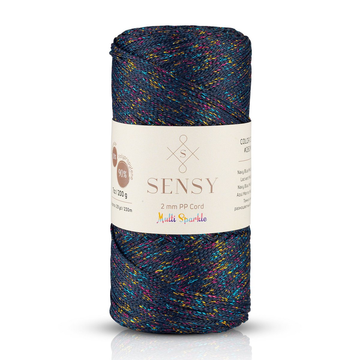 Navy Blue Multi Sparkle