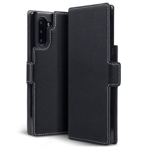 Schlanke Brieftasche in Schwarz für das Samsung Galaxy Note 10
