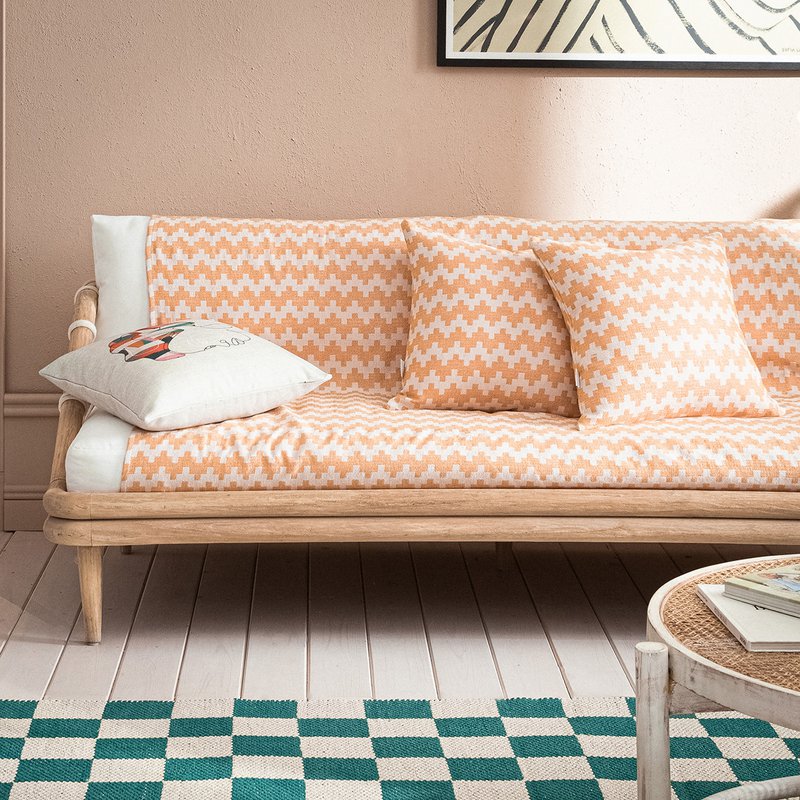 Cover throw GOFIS HOME  Summer waves Honey Brown 466/ 12