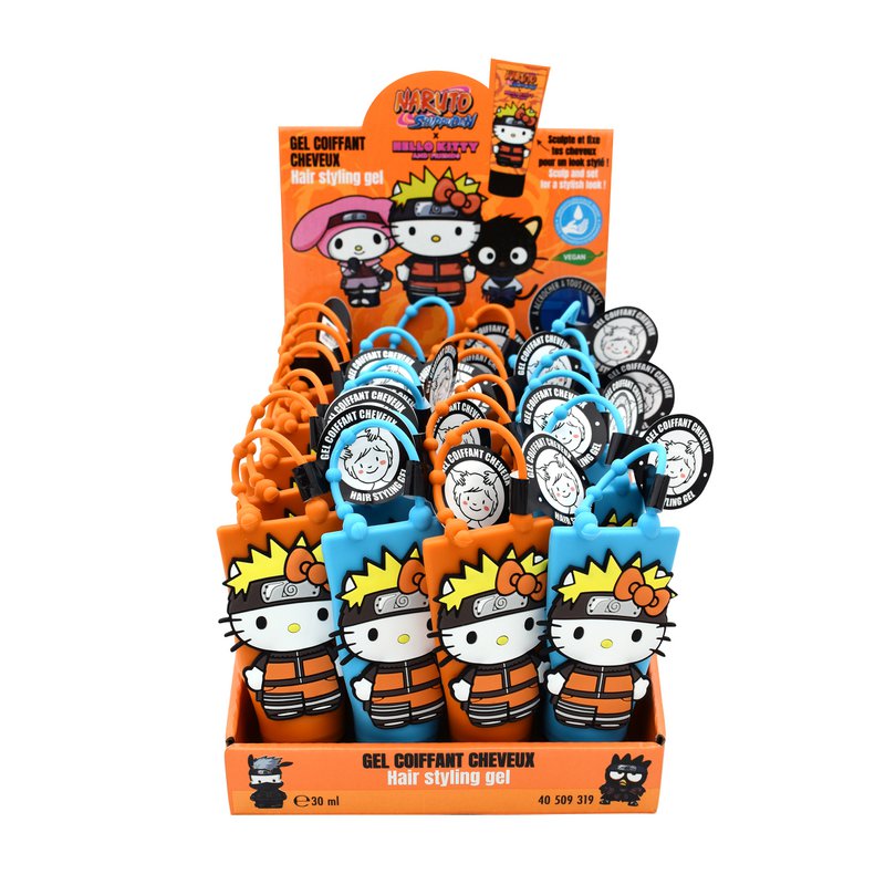 Gel cheveux coiffant 30ml Naruto