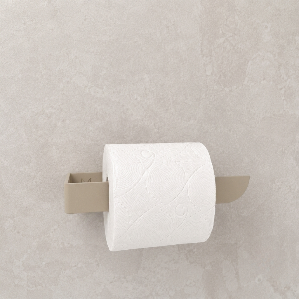 Porte-papier toilette adhésif