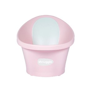 Baby bath pink / light grey