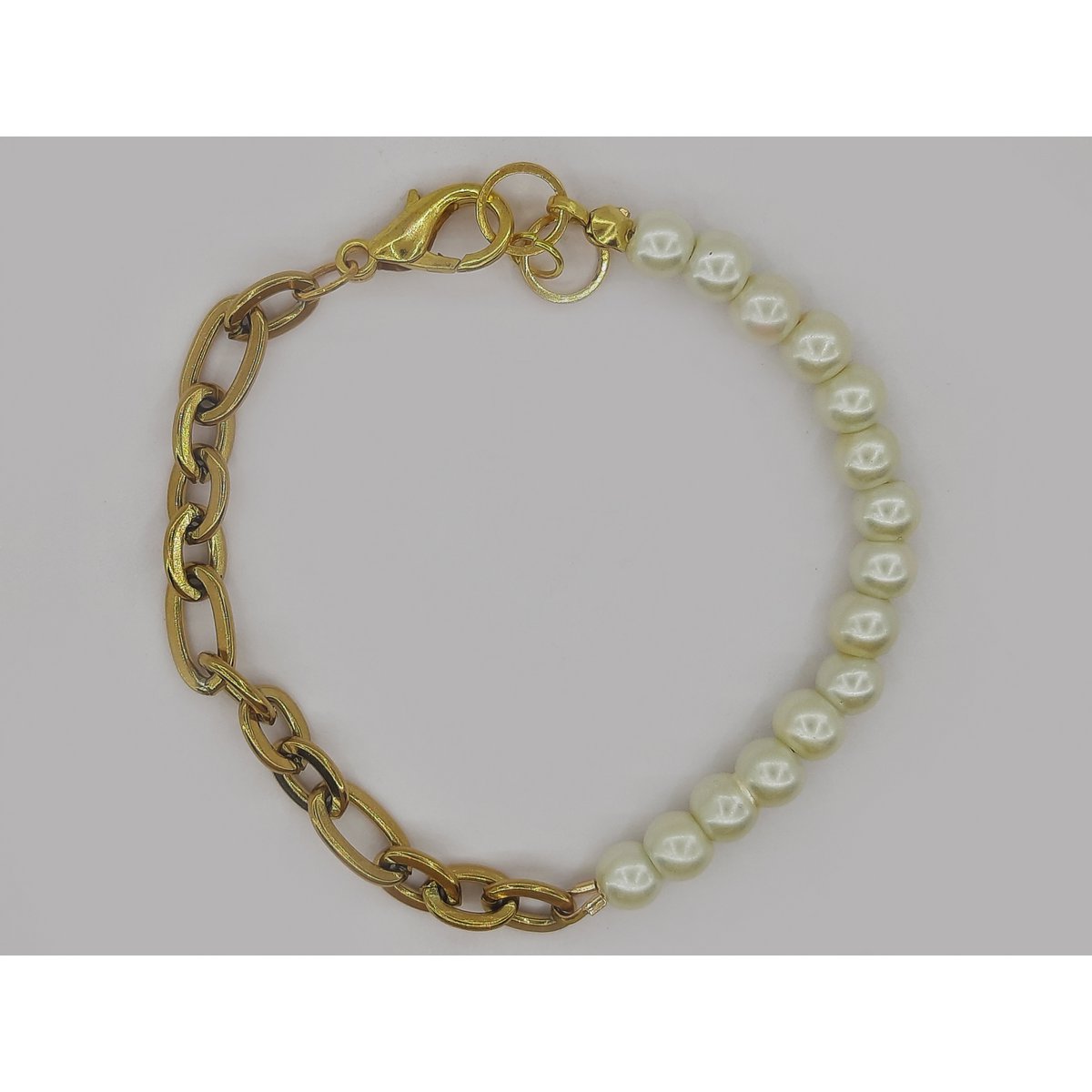 %2372 Link perle armbånd