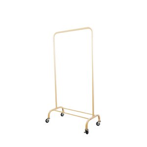 Clothrack rack - Wheels - Sand - 80x40x155cm