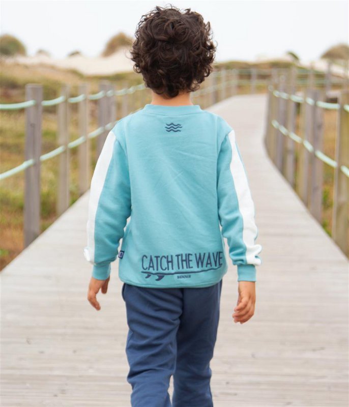 Sweat-shirt Attraper la vague