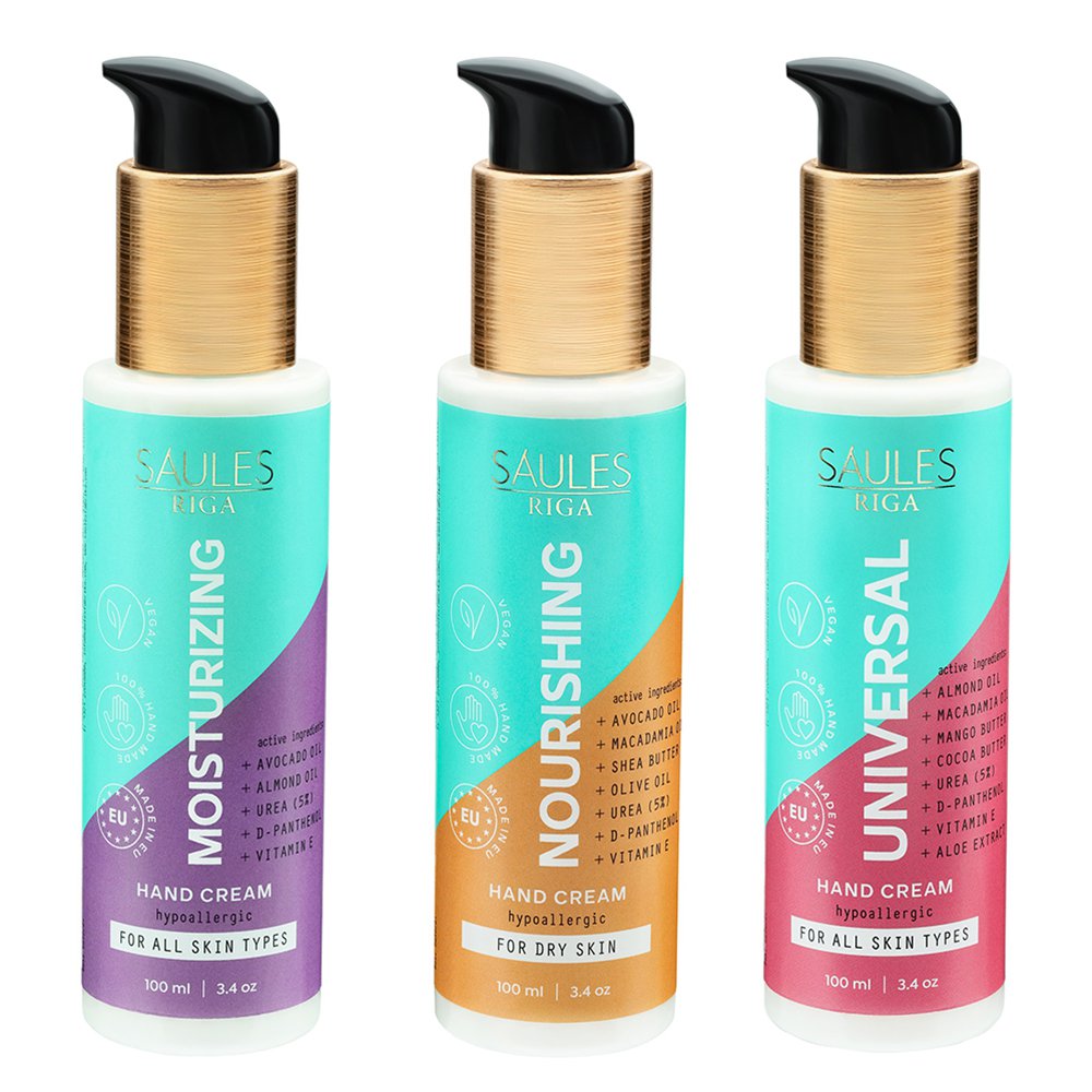 HAND CREAM Hypoallergenic 100ml - 4 Variations
