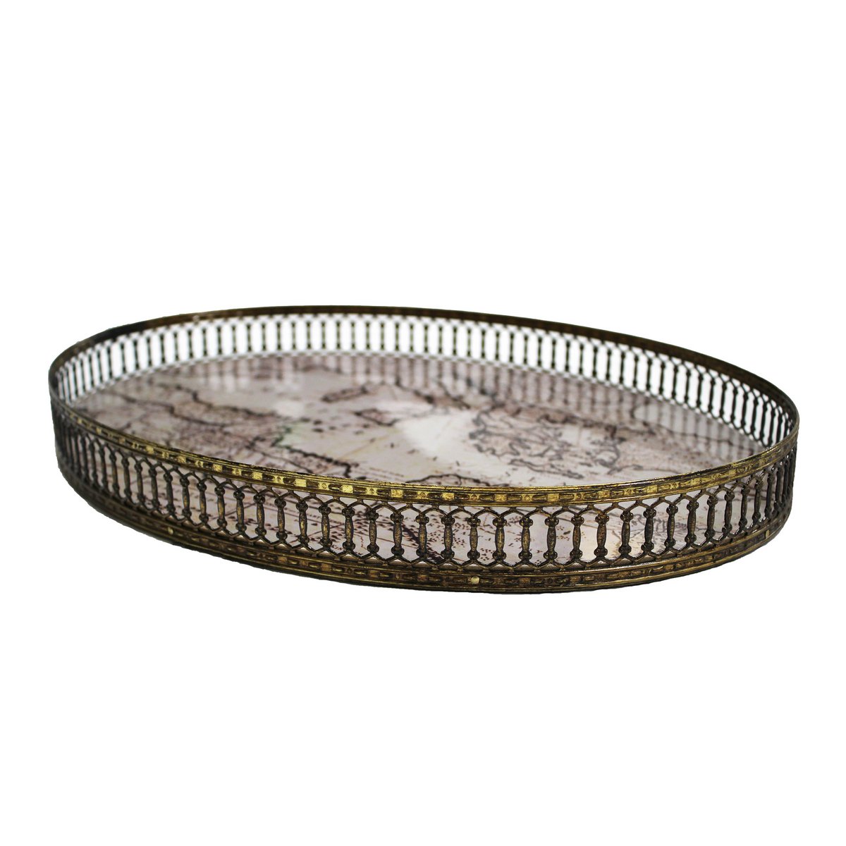 VASCIUTTUTTO OVAL OVAL OVAL OLA MAPPIA GRIGO GOLD