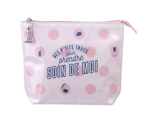 LITTLE TRUCKS TOILET CASE - SHINY PVC-DL12