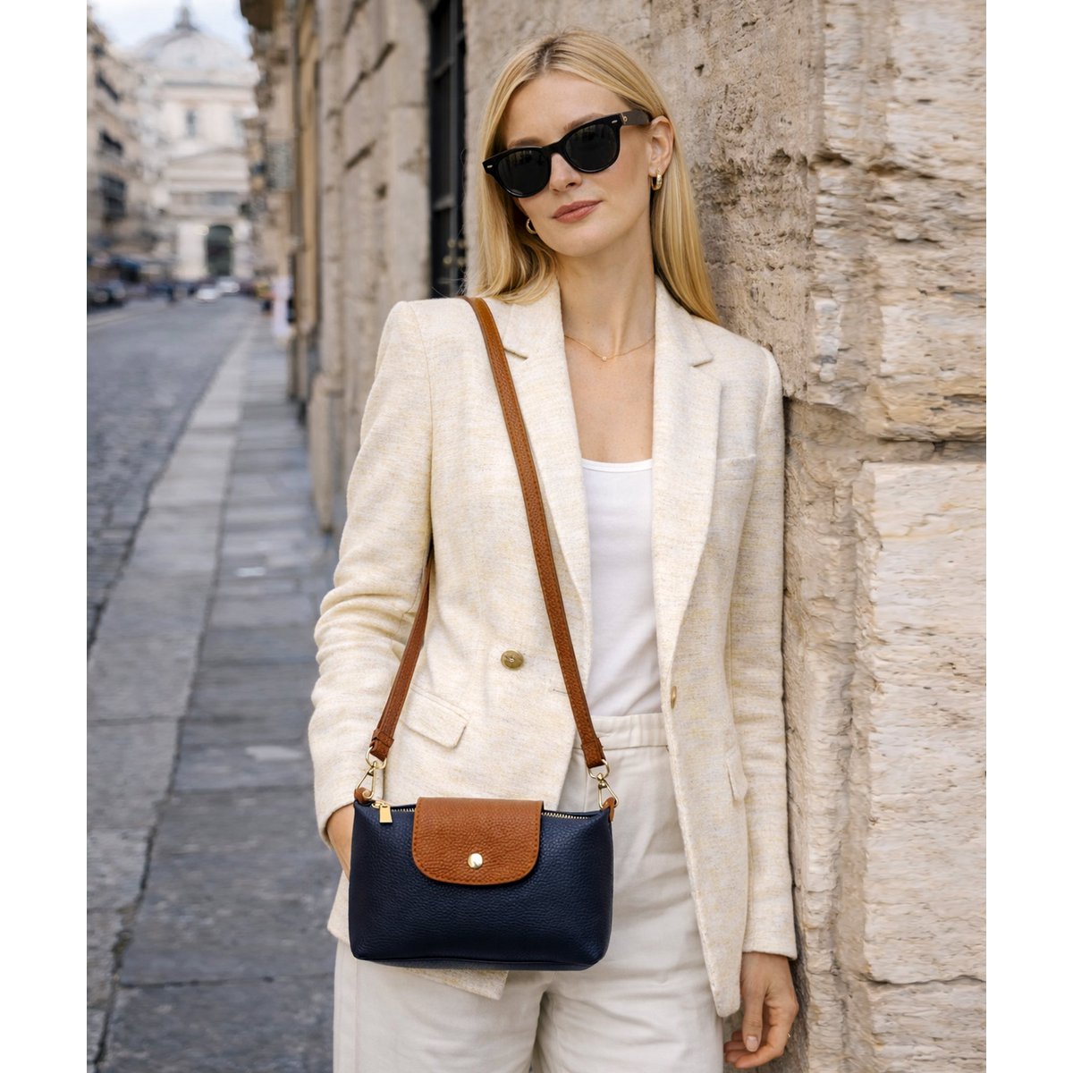 Ricco - Leather Crossbody Bag