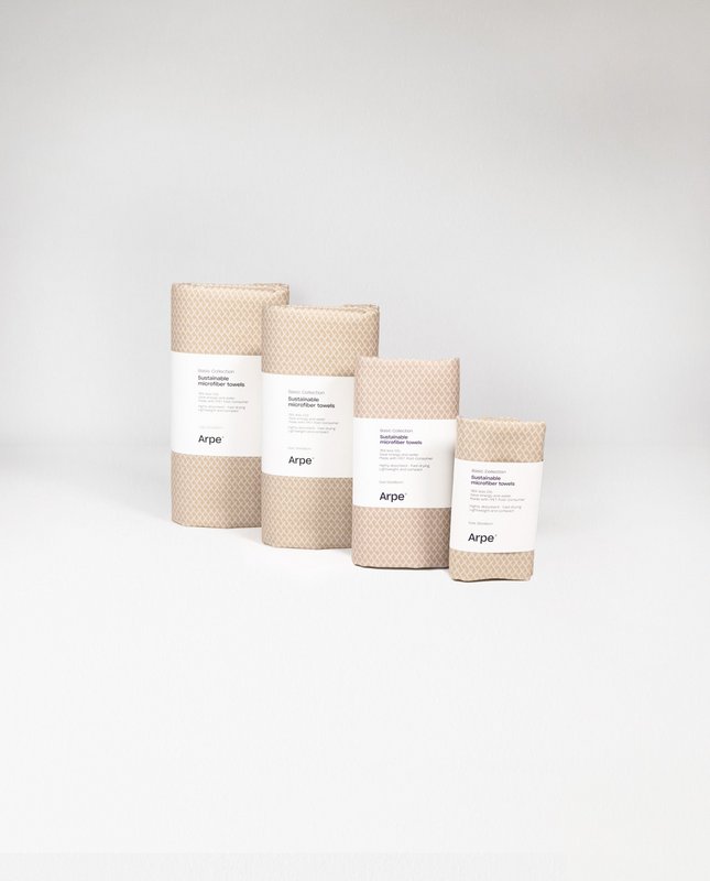 Handdoeken Basic Sand Cream