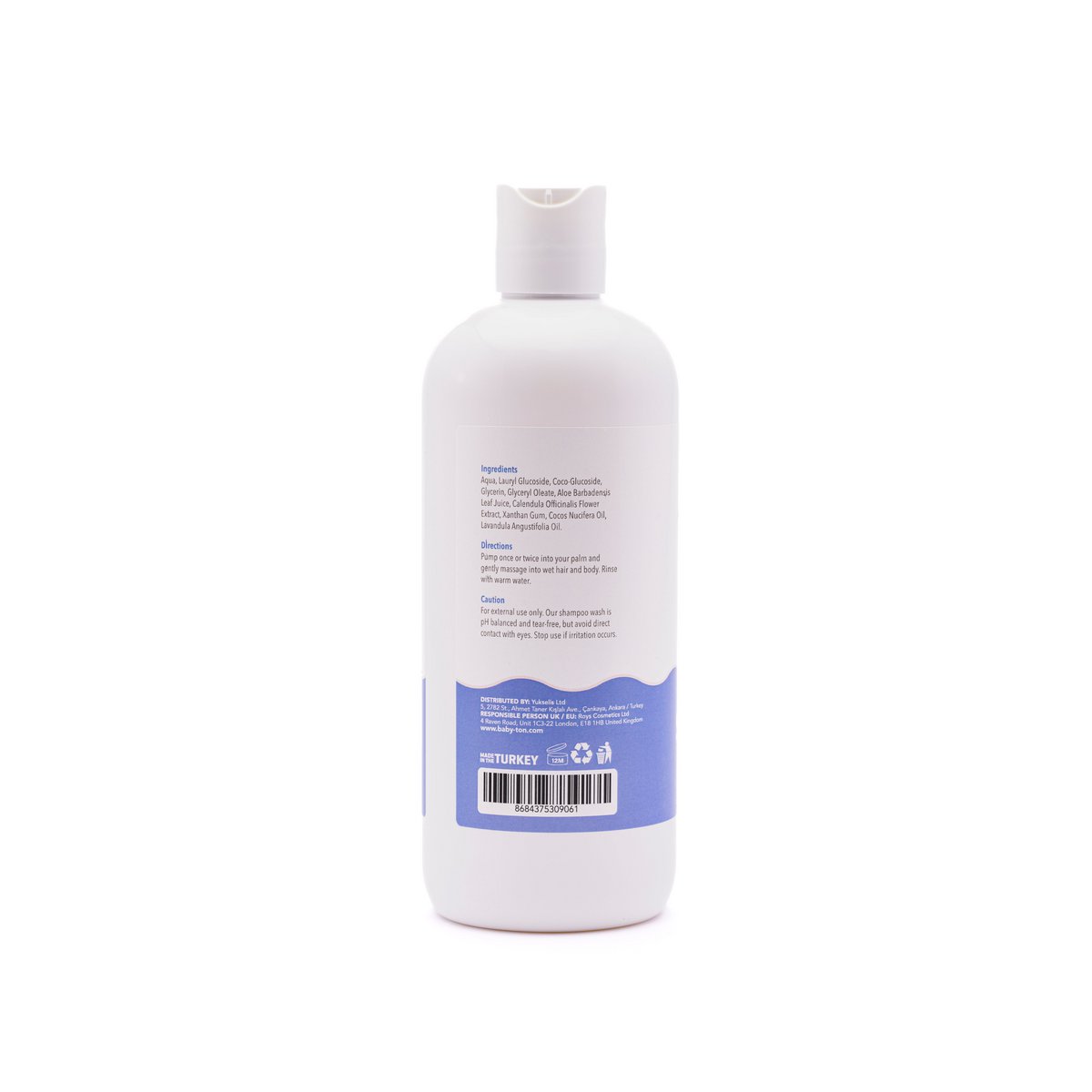 Babyton Natural Tear -free shampoo for babies and kids 400ml