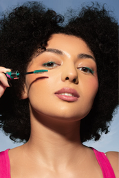 Fir green mascara