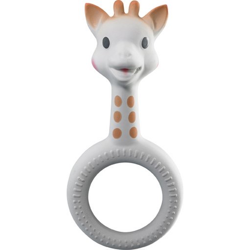 Jouet de dentition So'Pure Sophie la girafe avec anneau