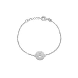 Il tuo cuore nel mio cuore bracciale argento