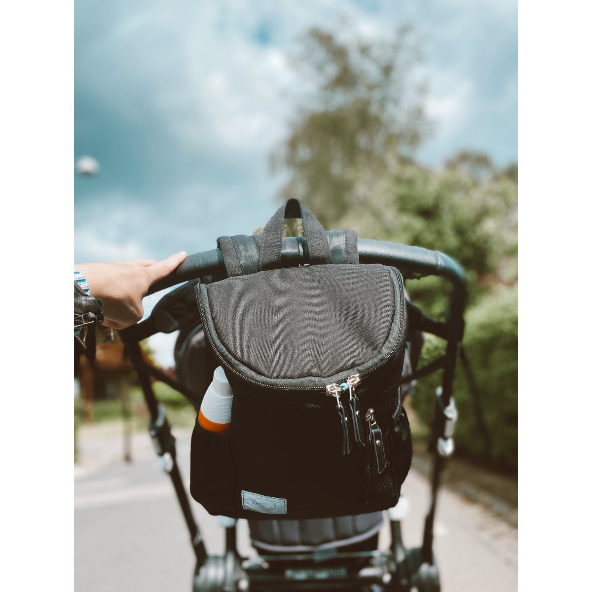MiniMe â™»ï¸ Bolso júnior de poliéster reciclado en color negro