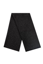 Écharpe hittite noire gris