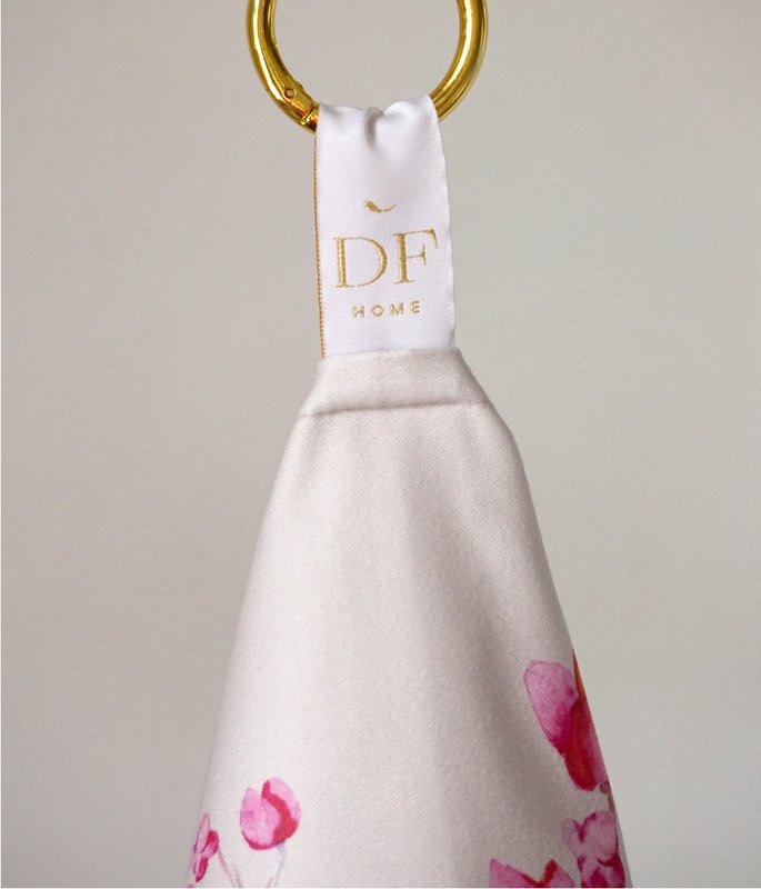 Kitchen Towel Branches Almond