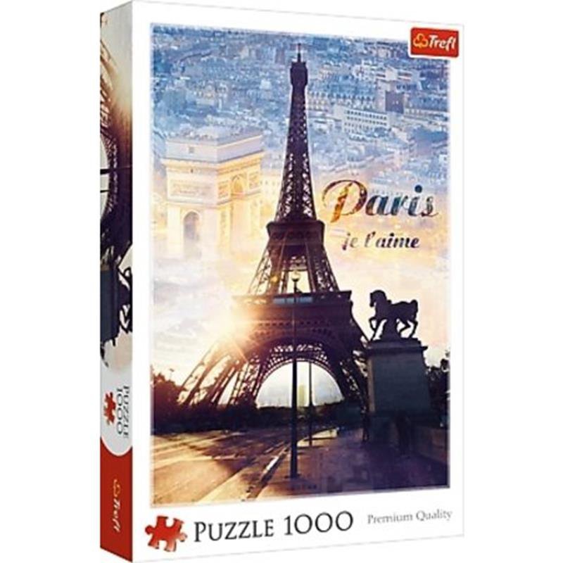 Puzzle Paris bei Sonnenaufgang 1000 Teile