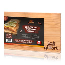 Zedernholzbretter zum Grillen –  aus 100% natürlichem Western Red Zedernholz