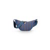Freya Half Moon Cross Body Bag Stripe Blue 34x10x16cm