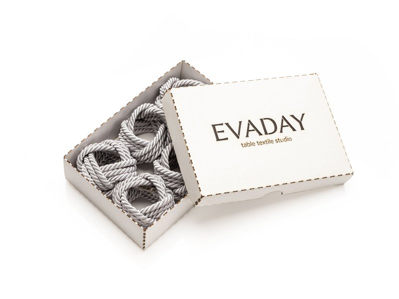 Ronds-de-serviette-CORD-argent