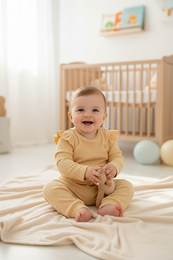 Little Chiq Baby legging ribstof