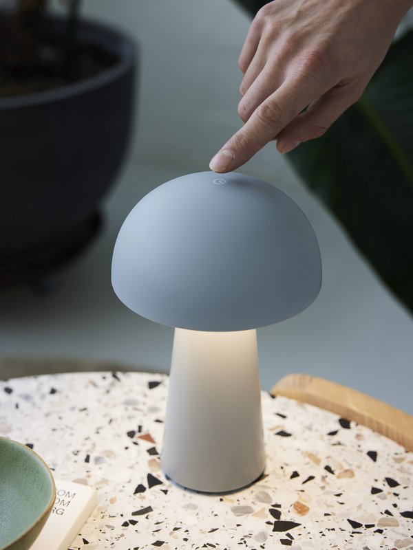 BORDLAMPE MOVE ME LYSEGRÅ