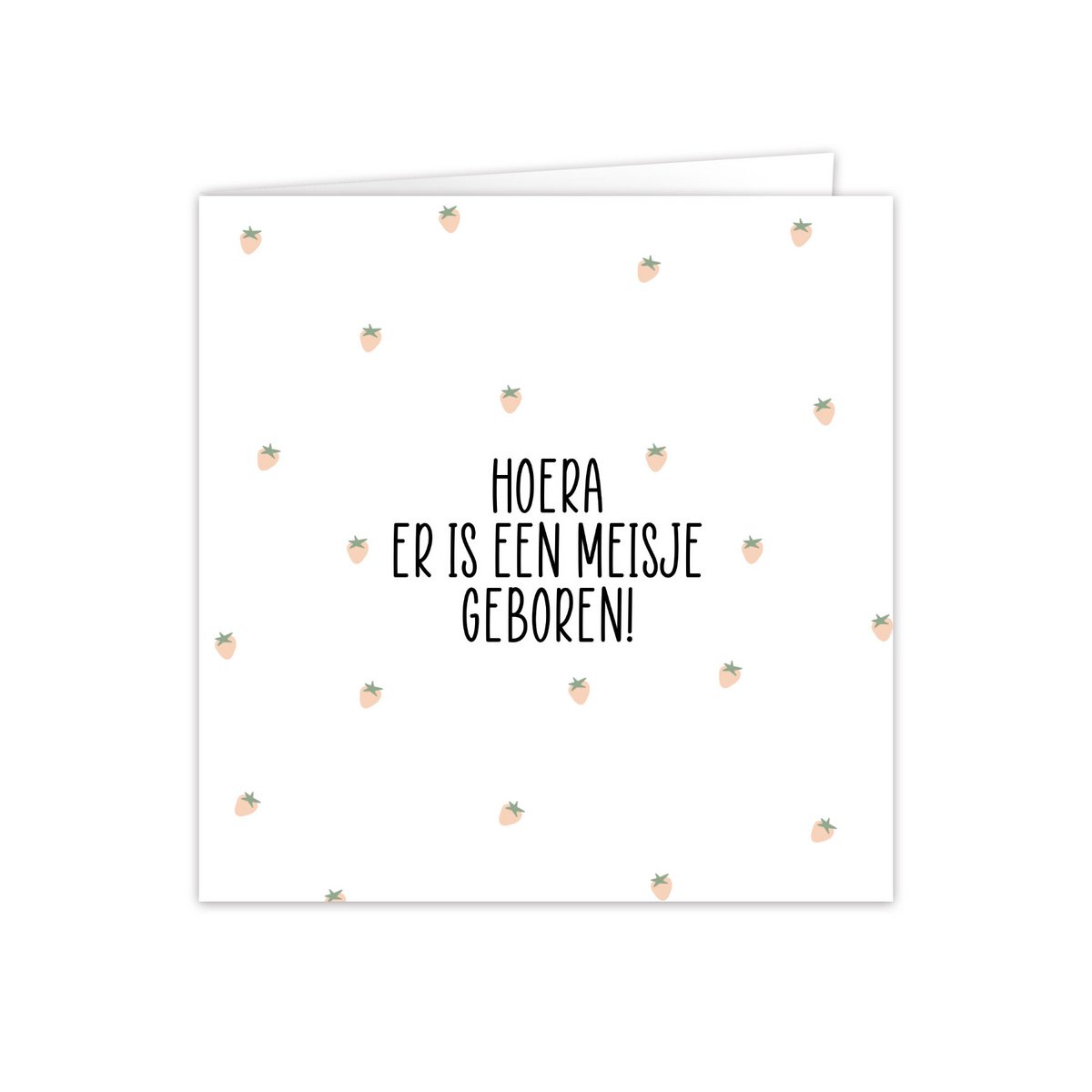 Greeting cards with envelope "Girl"