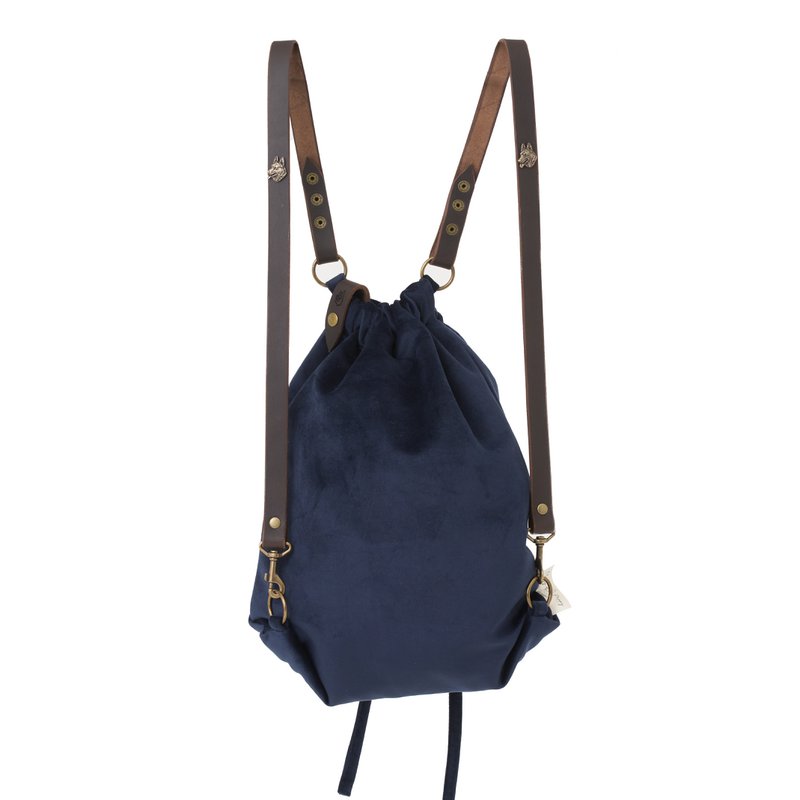 Backpack, bag from the Fluffy Puppy brand, Velour material, 16 colors, hand made!