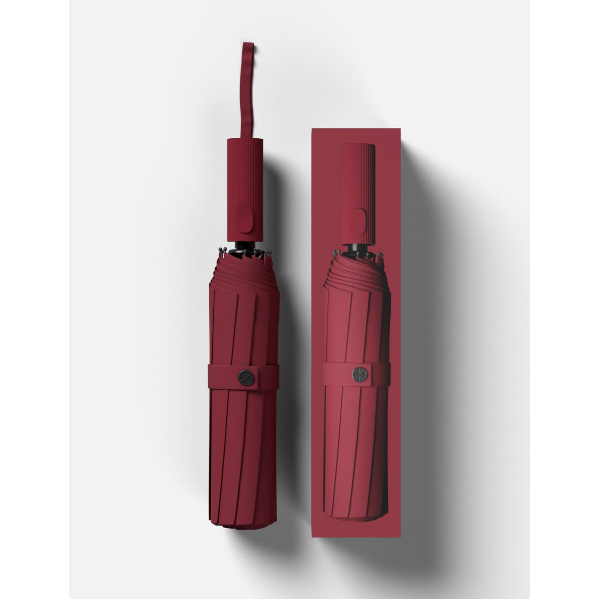 Opvouwbare paraplu Iconisch - Rood