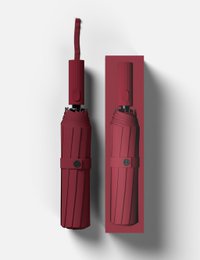 Opvouwbare paraplu Iconisch - Rood