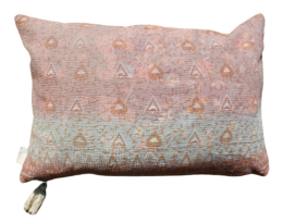 Pudebetræk Vintage Kantha 40x60 cm blød pink