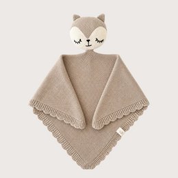 Bomulds putteklud Ræv - Beige