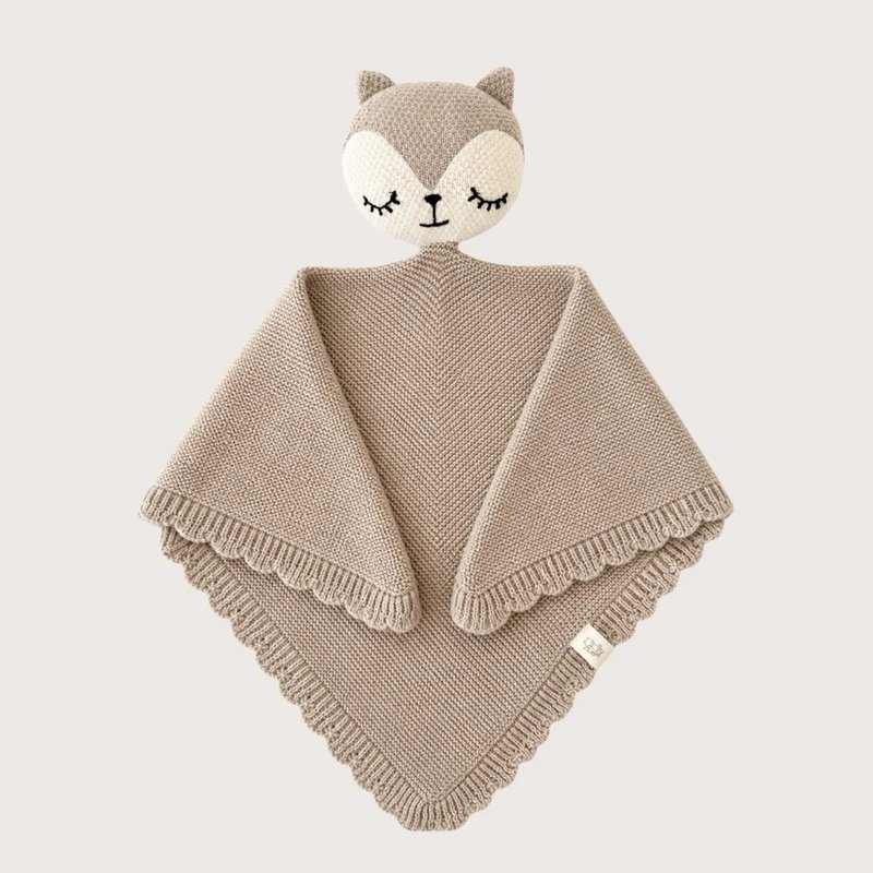 Bomulds putteklud Ræv - Beige