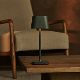 Ava Olive Green Rechargeable Table Lamp