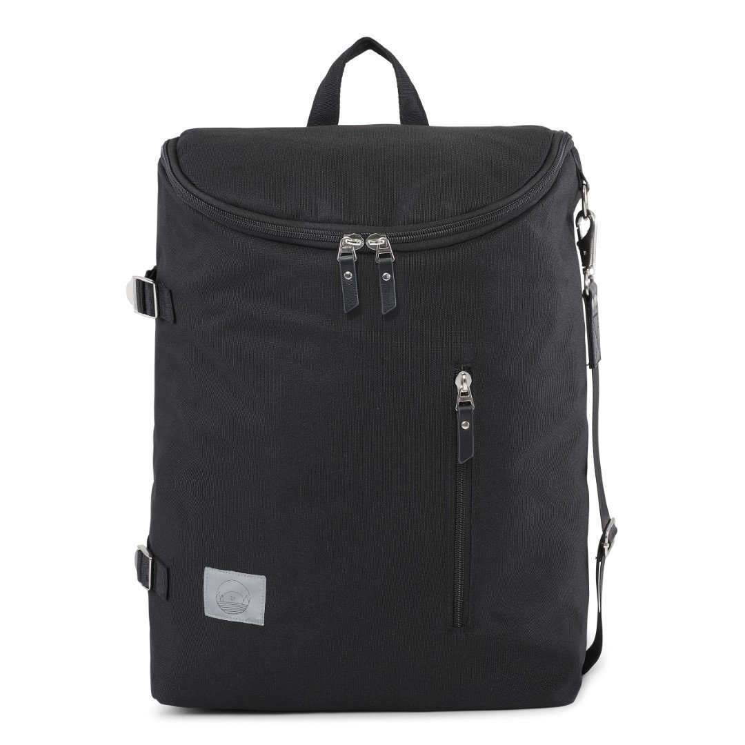 Nero â™»ï¸ Borsa per pannolini in poliestere riciclato