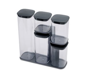 Joseph Joseph - Podium Standard with 5 Stock pots - Gray