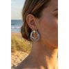 Boucles d'oreilles en acier inoxydable
