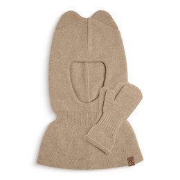 Kids Knitted Balaclava & Mitten's 2-Piece Set