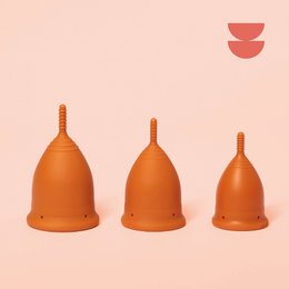 guddommelig menstruationskop I Blød l Nugget Gold l Størrelse M