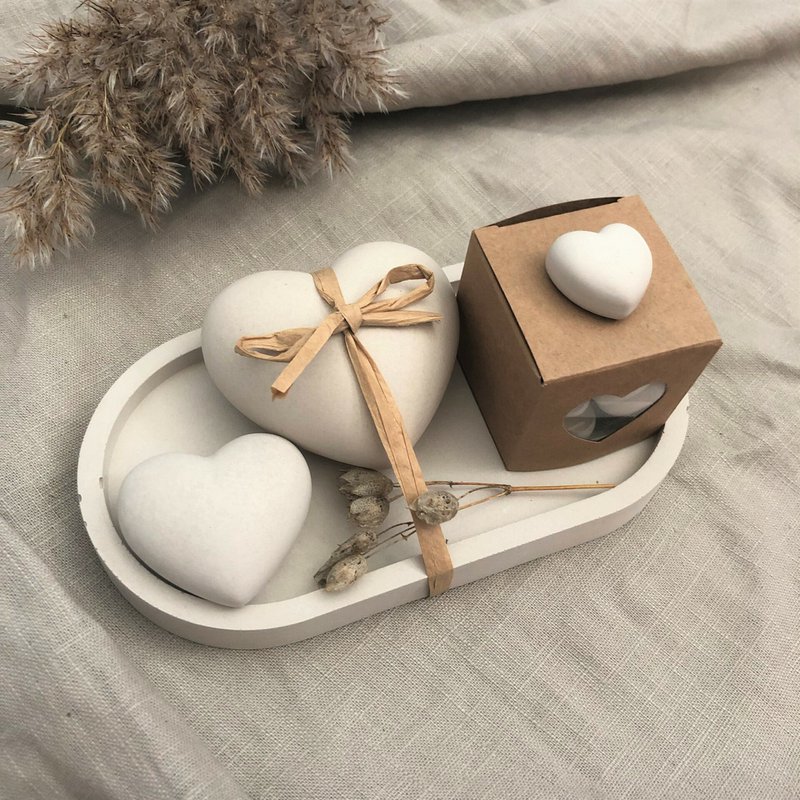 Heart aroma / fragrance stones