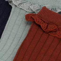 iN ControL 3pack de chaussettes RIB avec volant