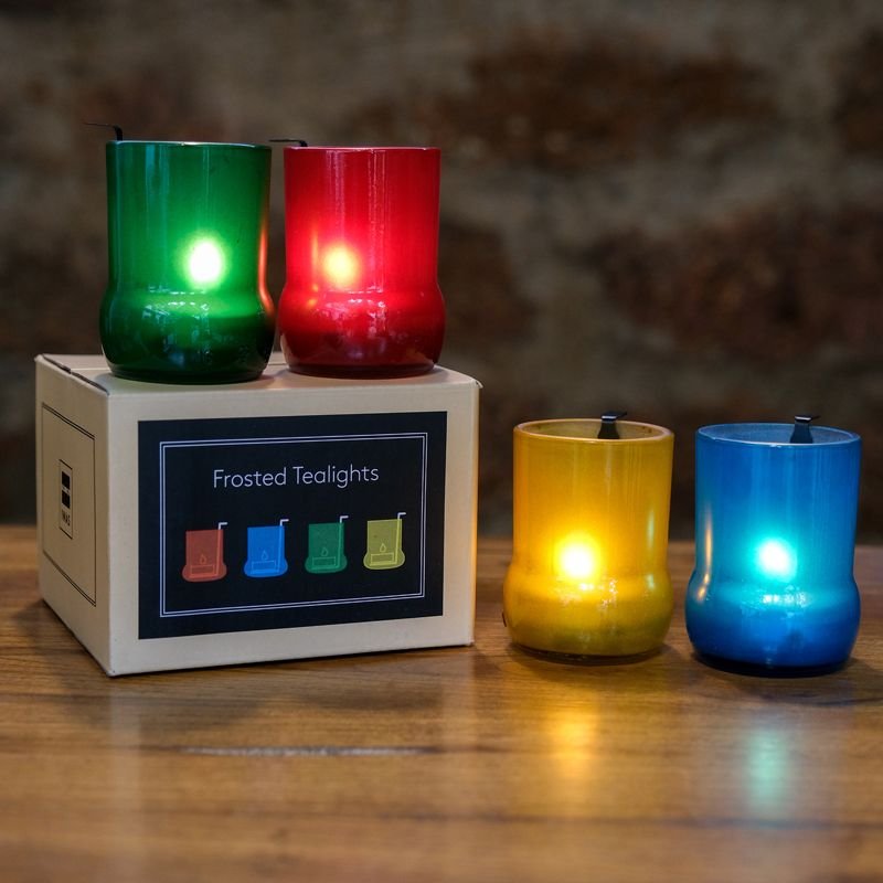 Holder tealights “Color Frosted”