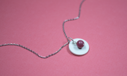 Collana per aromaterapia e litoterapia