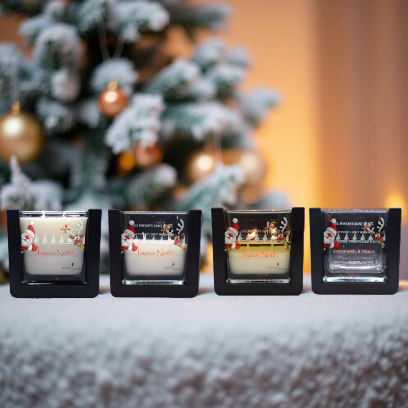 Decoración sorpresa con velas aromáticas - Feliz Navidad - 🦌 Rudolph