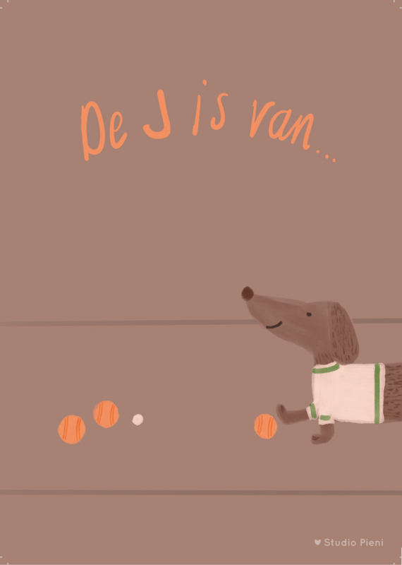 Posters A4 alphabet: the J is for....